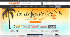 Desktop Screenshot of grosbill.com